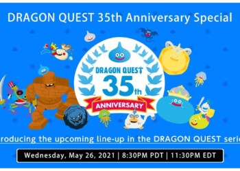 Dragon Quest: il 27 maggio si festeggia il 35° anniversario