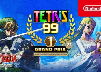 TETRIS 99 – Nuovo Grand Prix a tema Zelda: Skyward Sword HD