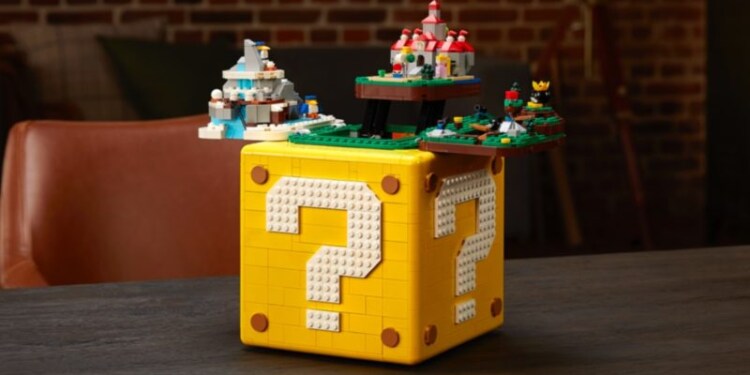 Arriva il set LEGO Blocco punto interrogativo di Super Mario 64