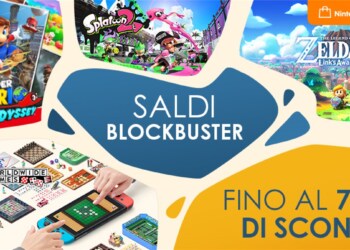 SALDI BLOCKBUSTER: centinaia di titoli di successo su Switch scontati fino al 75%