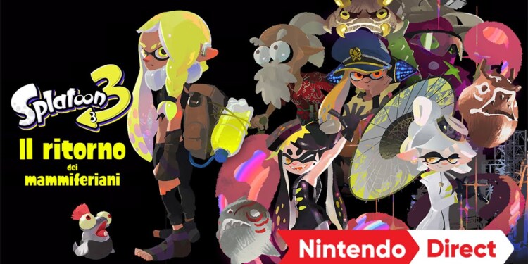 Splatoon 3: il nuovo trailer mostra il ritorno dei… Mammiferiani?