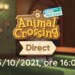 Svelata la data del Direct dedicato ad Animal Crossing: New Horizons