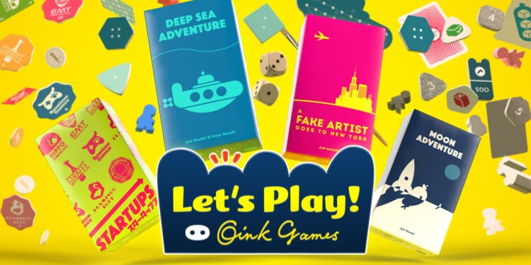 Let’s Play! Oink Games porta quattro giochi da tavolo di successo su Switch