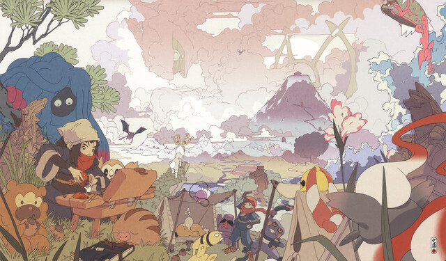 Una splendida ed esclusiva stampa dedicata a Leggende Pokémon: Arceus all’asta su Ebay