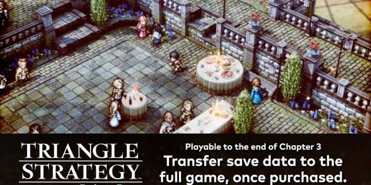 Nuova demo per Triangle Strategy disponibile su eShop
