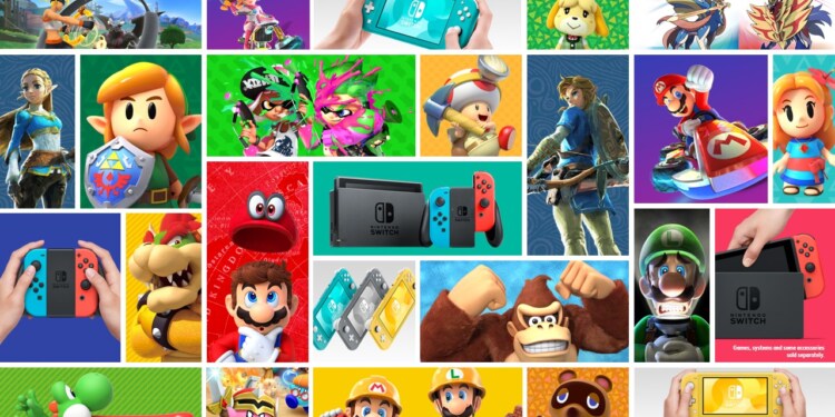 Diversi giochi per Nintendo Switch registrano cifre da record