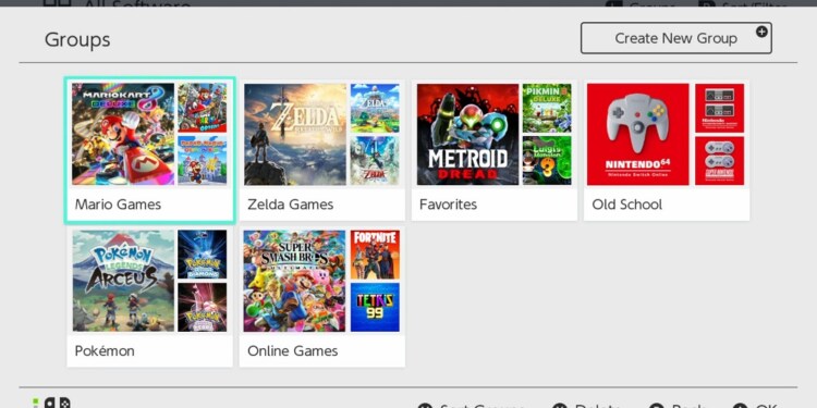 Nuovo aggiornamento per Nintendo Switch: arrivano le cartelle
