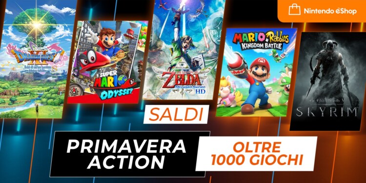 Al via i Saldi Primavera Action su Nintendo eShop