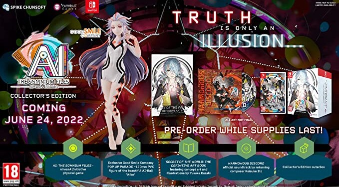 Nuovi dettagli e personaggi per AI: The Somnium Files – nirvanA Initiative