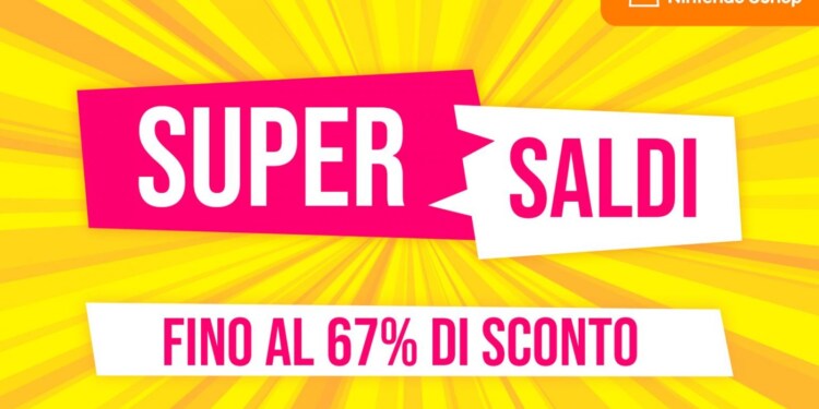 Al via i Super Saldi Nintendo Switch!