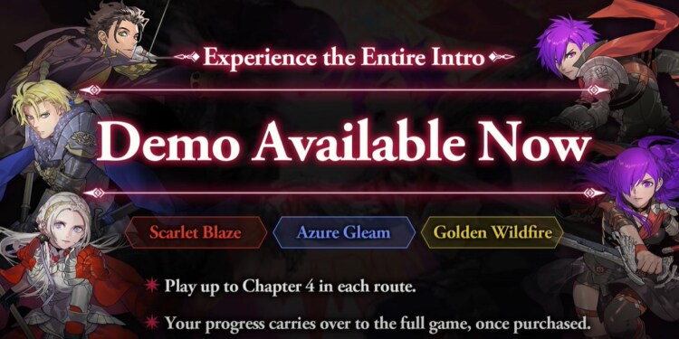 Disponibile la demo di Fire Emblem Warriors: Three Hopes