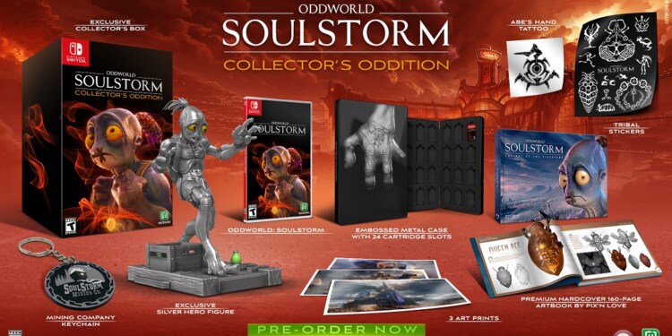 Oddworld: Soulstorm – Oddtimized Edition in arrivo per Nintendo Switch