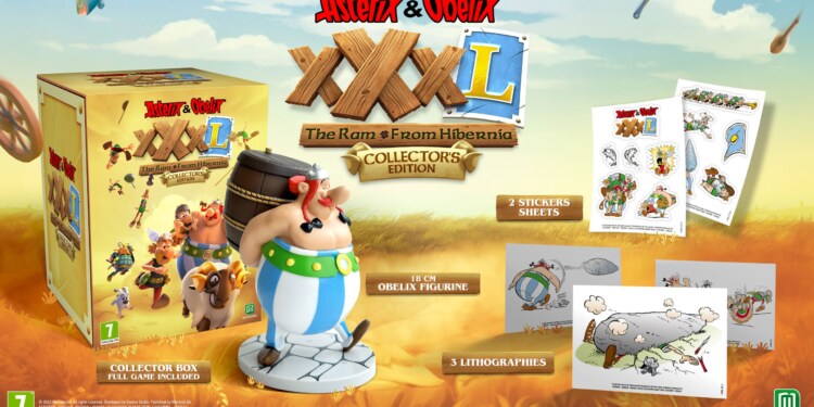 Microids presenta le varie edizioni di Asterix & Obelix XXXL: The Ram from Hibernia