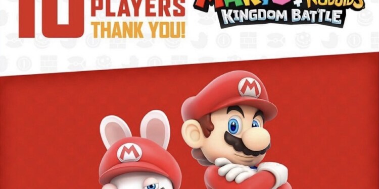 Mario + Rabbids Kingdom Battle raggiunge 10 milioni di giocatori