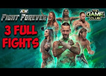 AEW Fight Forever: tre match completi dal TGS