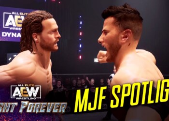AEW Fight Forever: Moxley e MJF sotto i riflettori