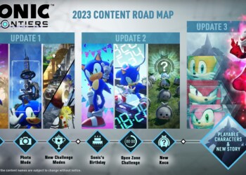 Sonic Frontiers: il supporto di SEGA continua per tutto il 2023