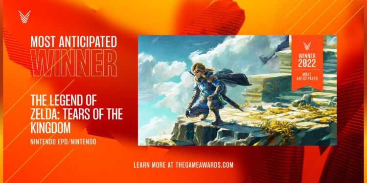 Zelda: Tears of the Kingdom premiato ai The Game Awards
