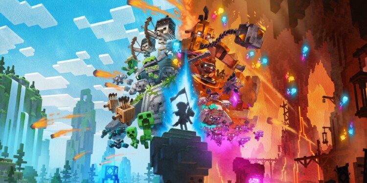 Minecraft Legends arriva il 18 aprile
