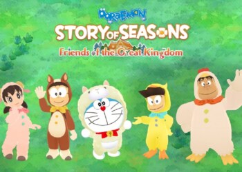 Partecipa alla nuova avventura di Nobita e Doraemon in DORAEMON STORY OF SEASONS: Friends of the Great Kingdom!