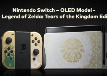 Edizione limitata di Nintendo Switch OLED annunciata per il nuovo Zelda