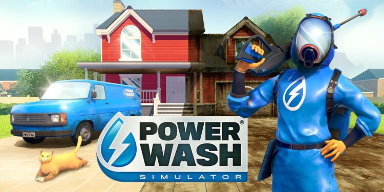 Allenta la pressione, con la versione fisica di Powerwash Simulator