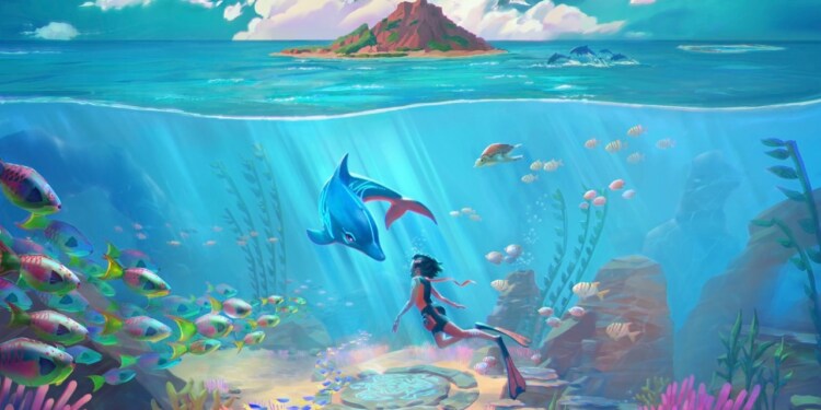 Esplora la fantastica isola di Maupiroa in Dolphin Spirit: Ocean Mission