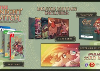 Disponibile da oggi l’edizione fisica Deluxe di The Knight Witch