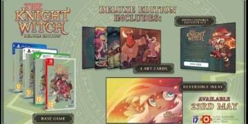 Disponibile da oggi l’edizione fisica Deluxe di The Knight Witch