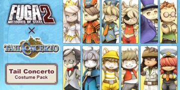 Fuga Melodies of Steel 2 si aggiorna con il DLC di…Tail Concerto!