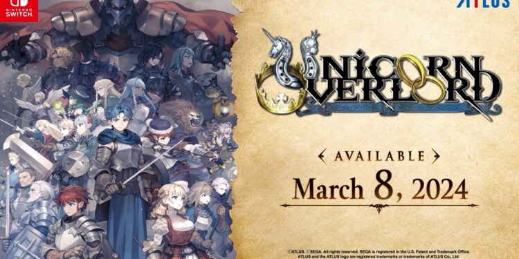 Atlus e Vanillaware annunciano Unicorn Overlord