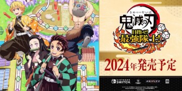 Demon Slayer: un party game mostruoso annunciato per Switch