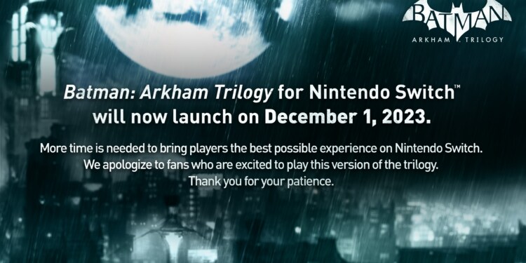 Batman: Arkham Trilogy – il vendicatore mascherato slitta a dicembre