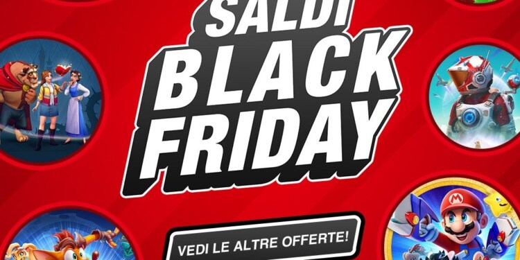 Scopri il Black Friday di Nintendo!