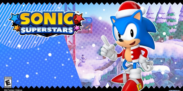 Festeggia il Natale in Sonic Superstars