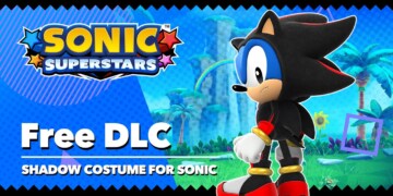 Il costume Shadow per Sonic di Sonic Superstars è ora disponibile