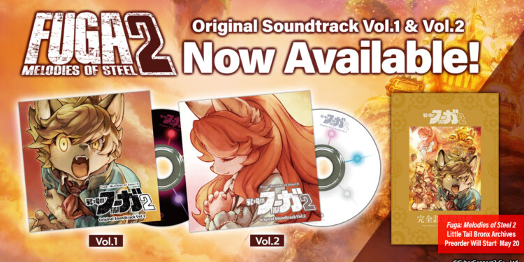 Fuga Melodies of Steel 2: in arrivo OST e artbook