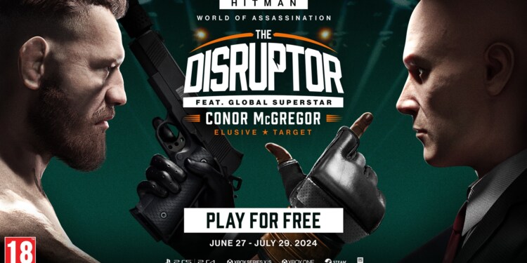 Il lottatore di MMA Conor McGregor è l’ultimo bersaglio sfuggente di HITMAN
