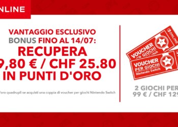 NSO: incredibile offerta per l’acquisto dei voucher – disponibile solo per gli abbonati fino al 14 luglio!