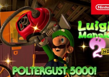 Il re delle televendite promuove il Poltergust 5000 di Luigi’s Mansion 2 HD