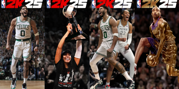 NBA® 2K25 annunciato per Switch: scopri gli atleti di copertina