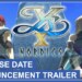 Svelata la data di uscita di Ys X: Nordics
