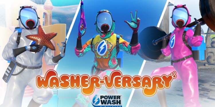 Lava via il caldo con gli aggiornamenti di Power Wash Simulator!