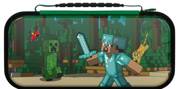 Gioco e collezionismo si uniscono con controller e custodia di Minecraft per Switch