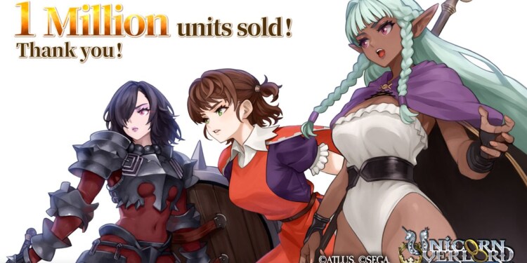 Unicorn Overlord: superato il milione di copie vendute!