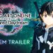Il gameplay di SWORD ART ONLINE Fractured Daydream nel system trailer