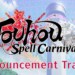 Svelata la data di uscita di Touhou Spell Carnival