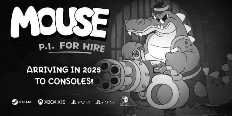 Lo stiloso Mouse: P.I. for Hire è stato confermato anche per Nintendo Switch