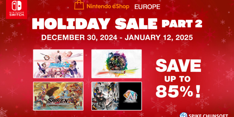 Spike-Chunsoft: risparmia fino all’85% sull’eShop