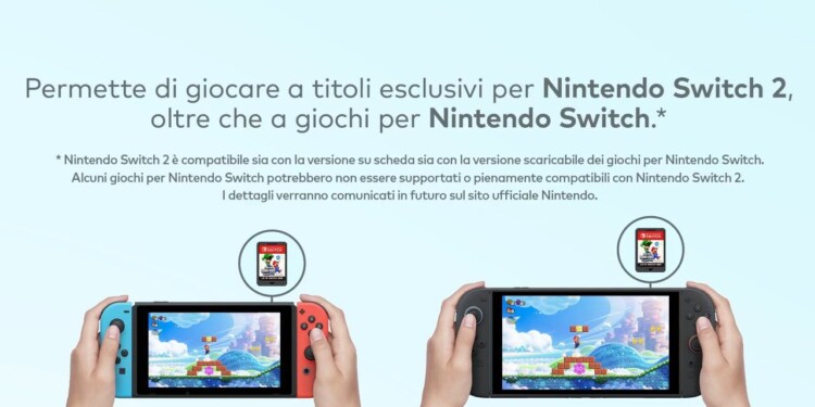Nintendo Switch 2: dettagli sulla retrocompatibilità